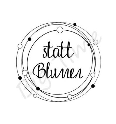 Statt Blumen Stempel uf EZ Mount