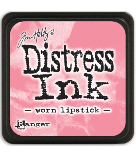 Worn Lipstick Distress Kissen & Nachfüllfarbe von Tim Holz