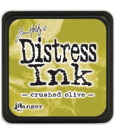 Distress Ink Mini Stempelkissen Crushed Olive - Tim Holtz
