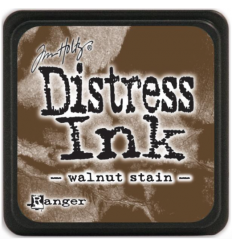 Distress Ink Mini Stempelkissen Walnut Stain - Tim Holtz