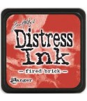 Distress Ink Stempelkissen & Nachfüllfarbe Fired Brick von Tim Holtz
