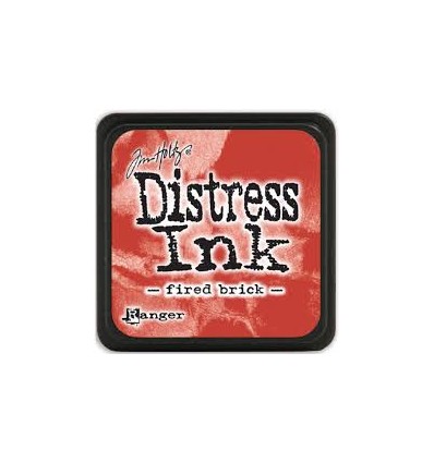 Distress Ink Stempelkissen & Nachfüllfarbe Fired Brick von Tim Holtz