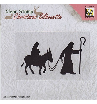 Clear Stamp Nativity - Nellie's Choice