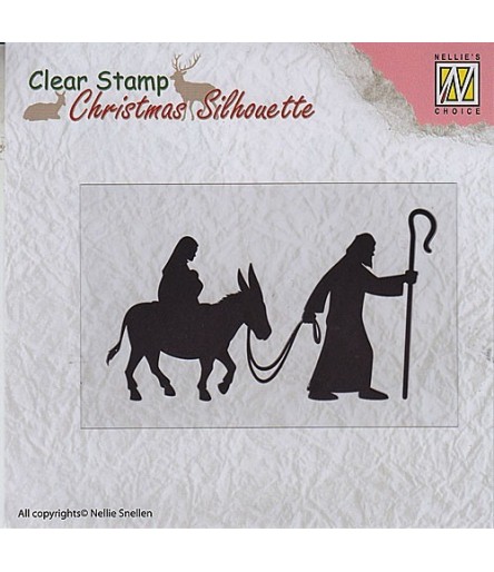 Clear Stamp Nativity - Nellie's Choice
