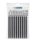 Clear Stamps Stripes & Sayings - Concord & 9TH