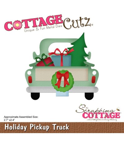Stanzschablone HolidayPickup Truck - Cottage Cutz