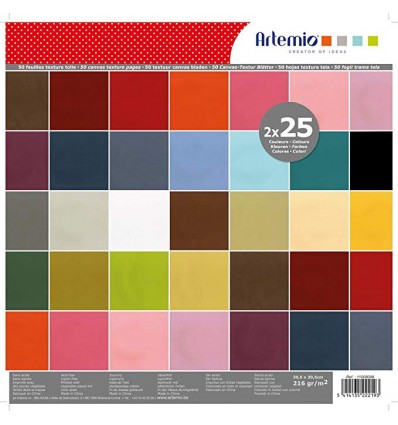 Scrapbooking Papier 50 Blätter - Artemio