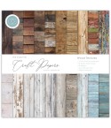 Scrapbooking Papier Wood Textures 12" x 12" - Craft Consortium
