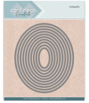 Stanzschablonen Oval, 10 Stk. - Card Deco