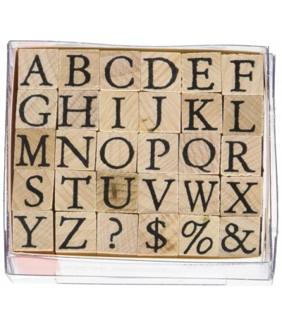 Alphabet Stempel Set Grossbuchstaben - Artemio