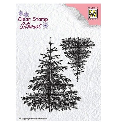 Clear Stamps Christmas Fir-Tree - Nellie's Choice