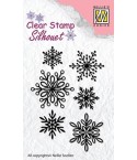 Clear Stamps Snowflakes - Nellie's Choice