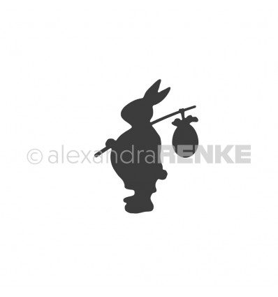 Stanzschablone Wanderhase - Alexandra Renke