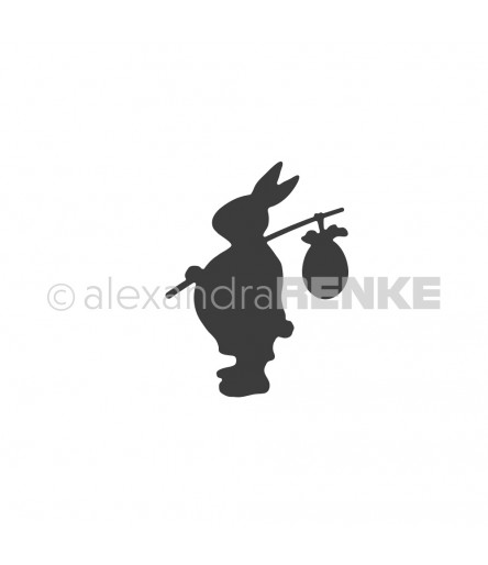 Stanzschablone Wanderhase - Alexandra Renke