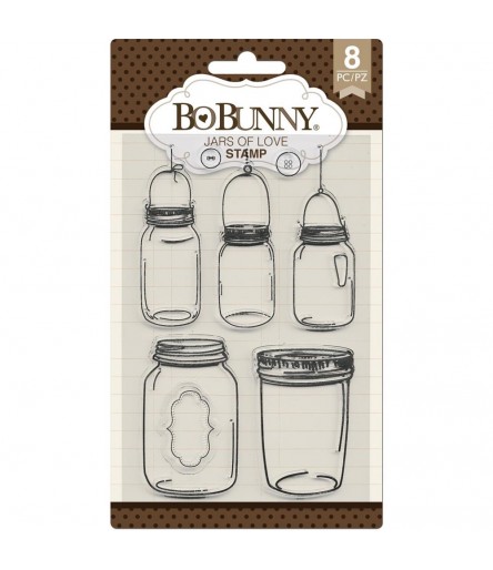 Clear Stamps Jars Of Love - BoBunny