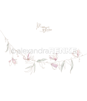 Scrapbooking Papier Magic & Color Hängende Blüten - Alexandra Renke