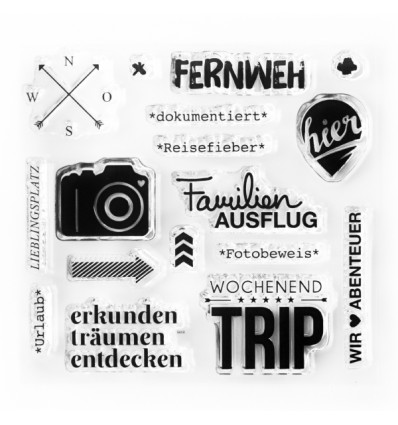 Clear Stamps Fernweh - Papierprojekte