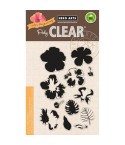 Color Layering Hibiscus Clear Stamps - Hero Arts