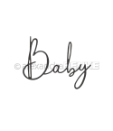 Stanzschablone Baby - Alexandra Renke