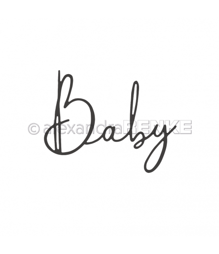 Stanzschablone Baby - Alexandra Renke