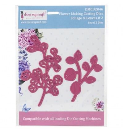 Stanzschablone Foliage & Leaves  2 - Dress My Craft