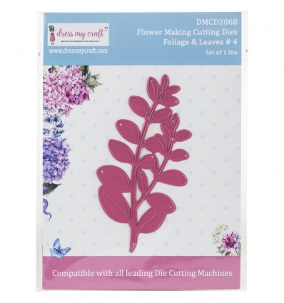 Stanzschablone Foliage & Leaves 4 - Dress My Craft