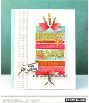 Clear Stamps Lovly Birthday - Penny Black