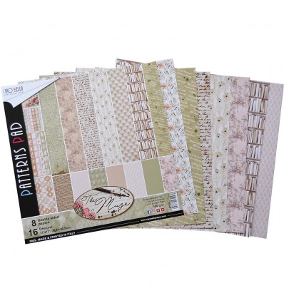 Scrapbooking Papier The Muse, 12"x12" - Ciao Bella