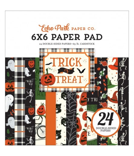 Scrapbooking Papier Trick or Treat, 6x6 - Echo Park