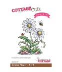Clear Stamps und Stanzschablonen Set Daisies - Cottage Cutz