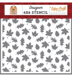 Stencil Schablone Fall Breeze Leaves - Echo Park