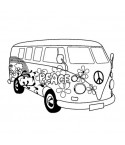 Stempel Hippie Bus - Artemio