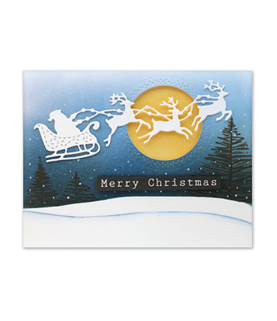 Stanzschablone Here comes... - Penny Black