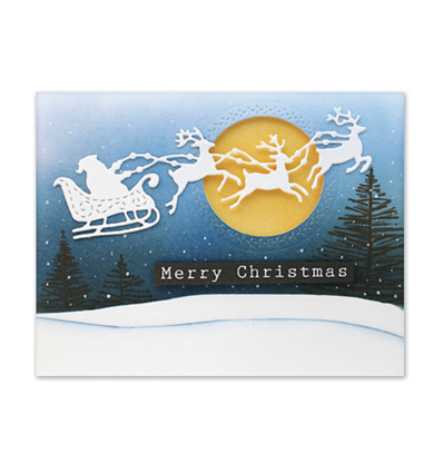 Stanzschablone Here comes... - Penny Black