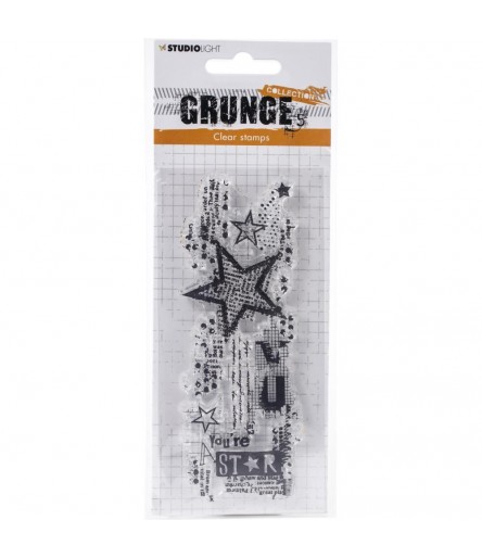 Clear Stamp Sterne Grunge Collection - Studio Light