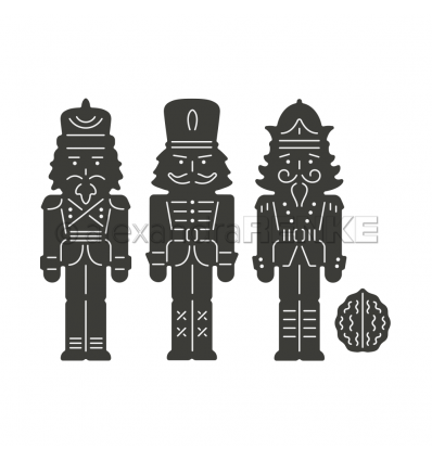 Stanzschablonen Nussknacker Serie - Alexandra Renke