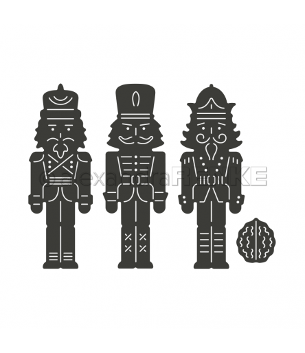 Stanzschablonen Nussknacker Serie - Alexandra Renke