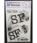 Clear Stamps Die besten Wünsche - Scrapbook Forever