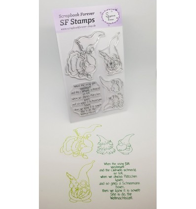 Clear Stamps When the snow - Scrapbook Forever