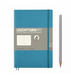 Notizbuch Medium (A5), Hardcover, Nordic Blue, Dotted - Leuchtturm1917
