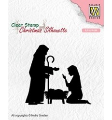Clear Stamp Nativity 2 - Nellie's Choice