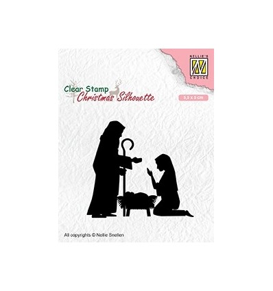 Clear Stamp Nativity 2 - Nellie's Choice