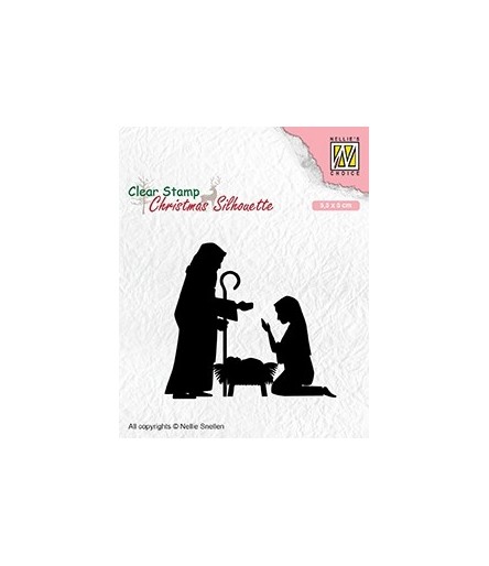 Clear Stamp Nativity 2 - Nellie's Choice