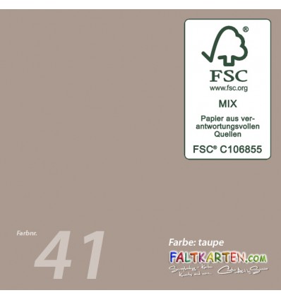 Scrapbooking Papier in altgold, 12 Stk. - FK