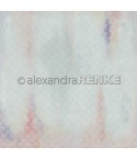 Scrapbooking Papier Teppich blau - Alexandra Renke