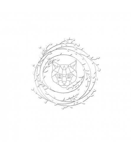 Prägeschablone Herzkranz - Charlie & Paulchen