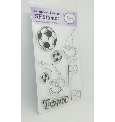 Clear Stamps Wichtel Fussball - Scrapbook Forever