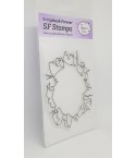 Clear Stamps Hintergrund Papierloch - Scrapbook Forever