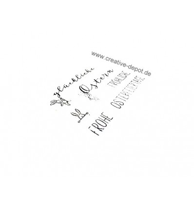 Clear Stamps Glückliche Ostergrüsse - Creative Depot