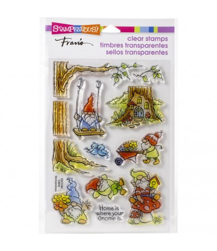 Clear Stamps Gnoming Around - Stampendous